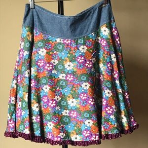 Matilda Jane floral demi skirt